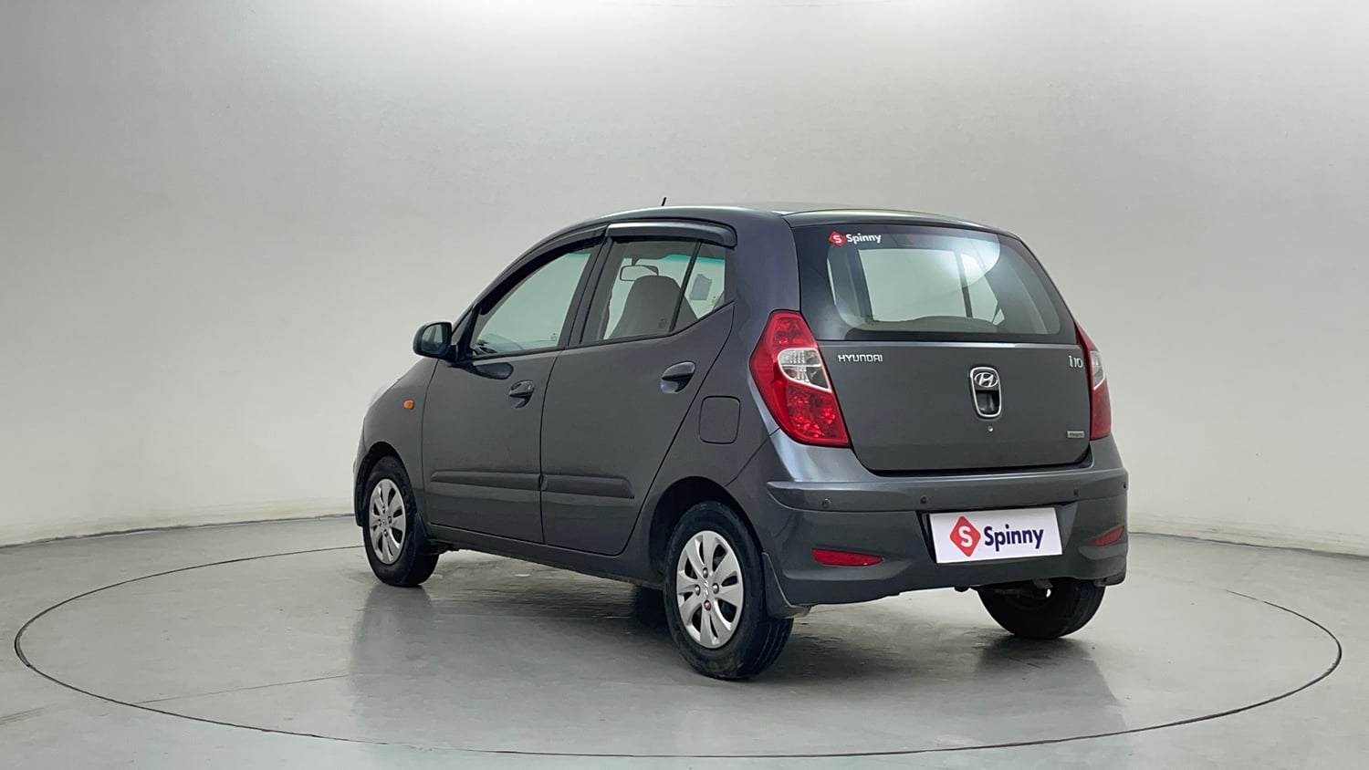Used 2012 Hyundai i10 Magna 1.1 iRDE2 Petrol Manual exterior LEFT REAR CORNER VIEW