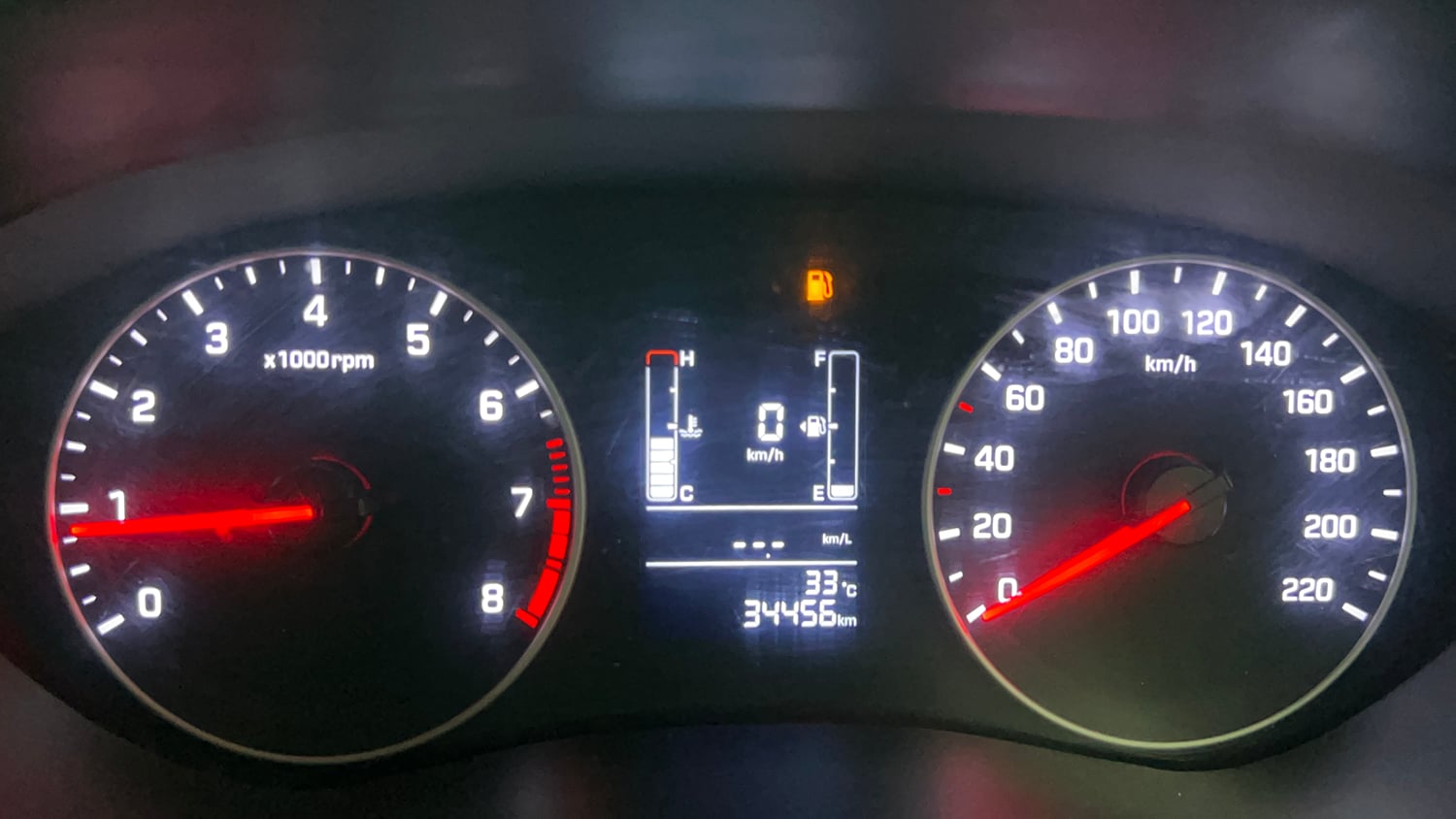 Used 2019 Hyundai Elite i20 Sportz Plus 1.2 Petrol Manual interior CLUSTERMETER VIEW