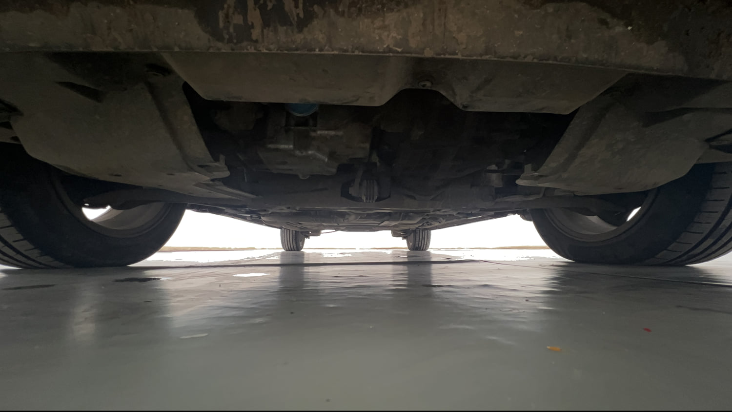 Used 2019 Honda WR-V VX MT Petrol Petrol Manual extra FRONT LEFT UNDERBODY VIEW