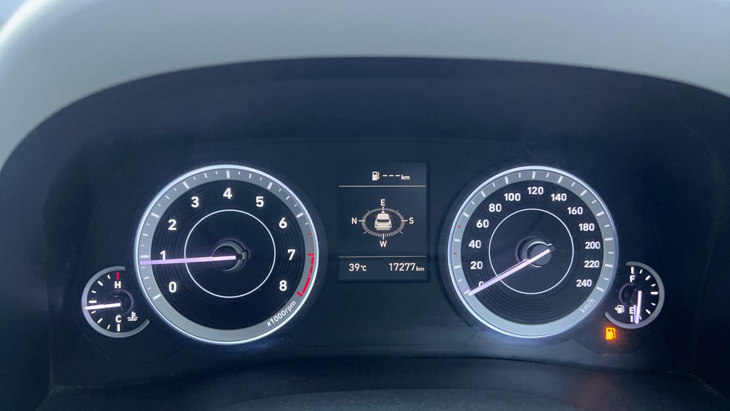 Used 2022 Hyundai Creta SX 1.5 Petrol Petrol Manual interior CLUSTERMETER VIEW