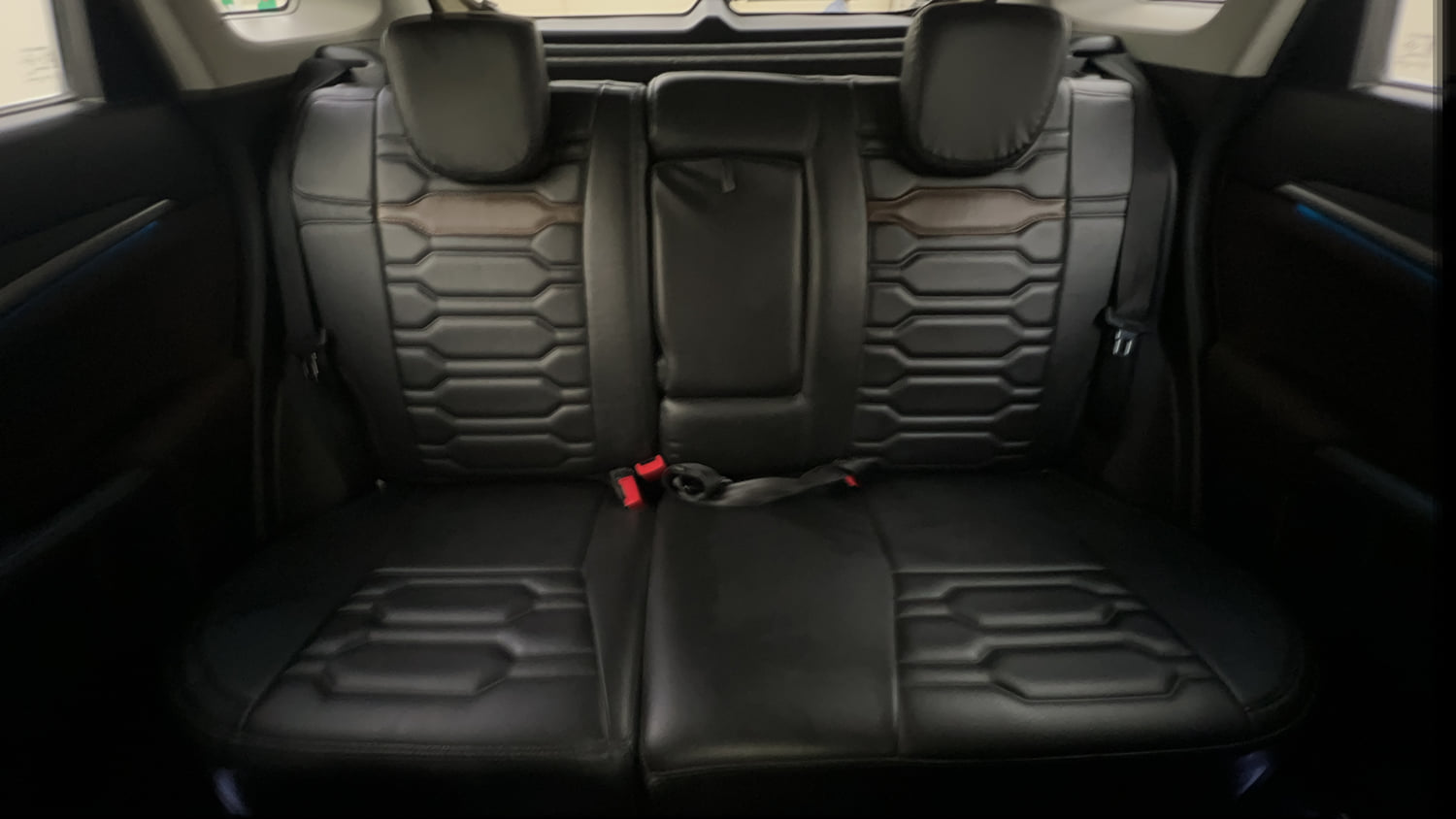 Used 2023 Maruti Suzuki Brezza Zxi Plus Dual Tone Petrol Manual interior REAR SEAT CONDITION VIEW