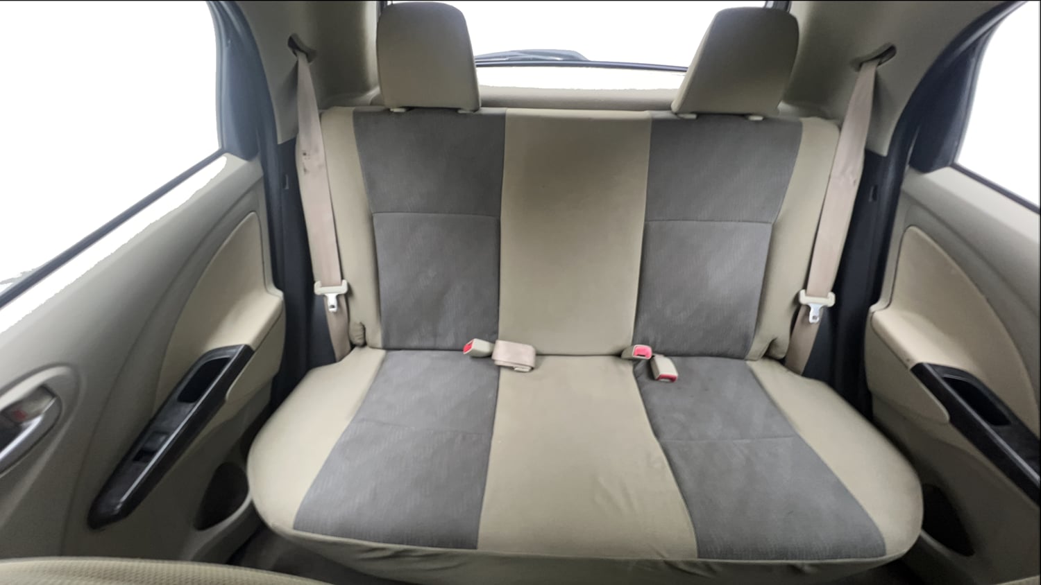 Used 2016 Toyota Etios Liva V Petrol Manual interior REAR SEAT CONDITION VIEW