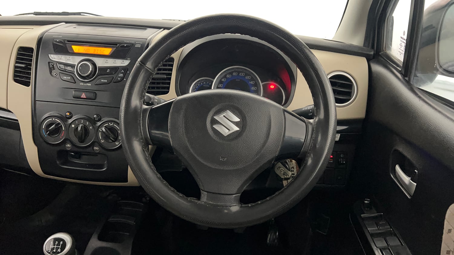 Used 2017 Maruti Suzuki Wagon R 1.0 VXI Petrol + CNG (Outside Fitted) Cng Manual interior STEERING VIEW