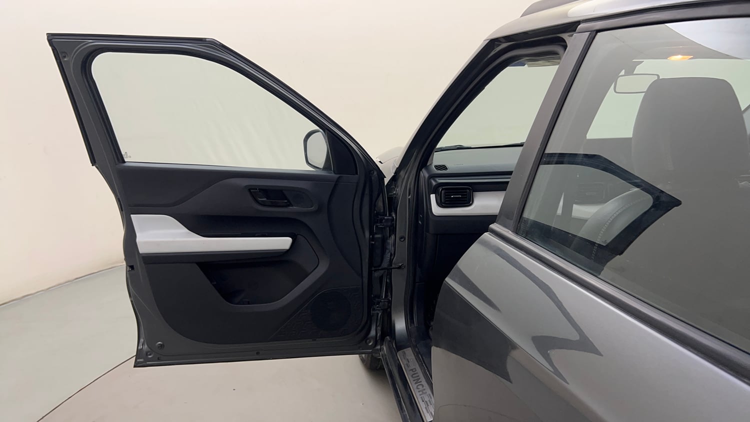 Used 2023 Tata Punch Pure MT Petrol Manual interior LEFT FRONT DOOR OPEN VIEW