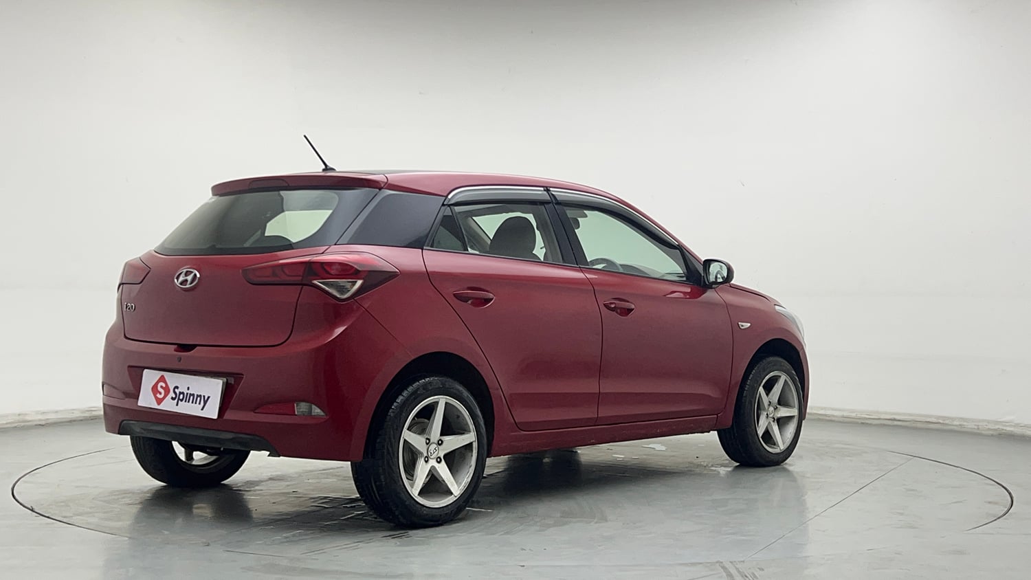 Used 2018 Hyundai Elite i20 Magna Executive 1.2 Petrol Manual exterior RIGHT REAR CORNER VIEW