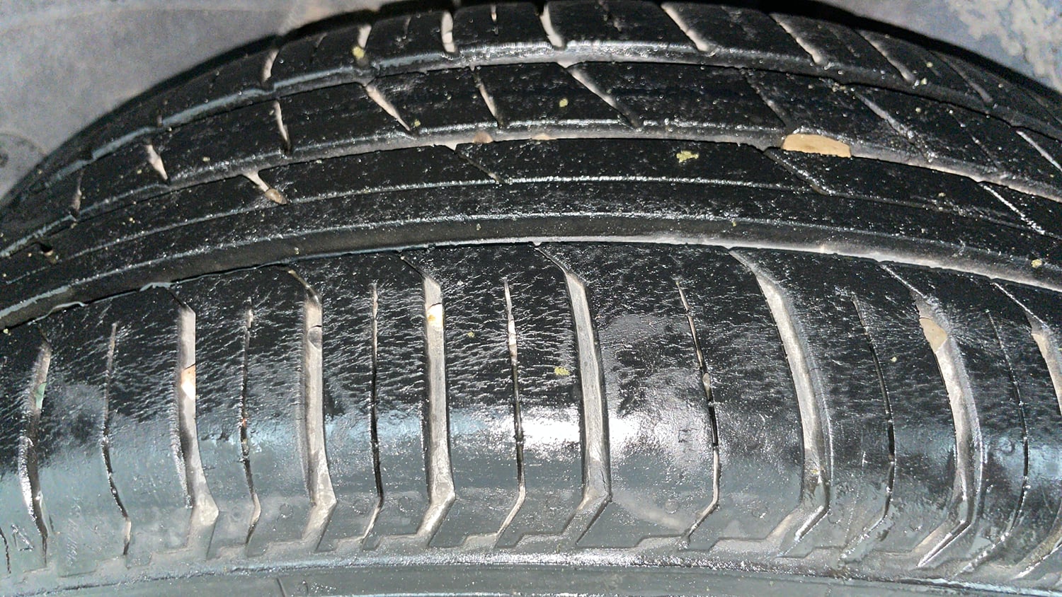 Used 2022 Tata Punch Adventure MT Petrol Manual tyres LEFT REAR TYRE TREAD VIEW