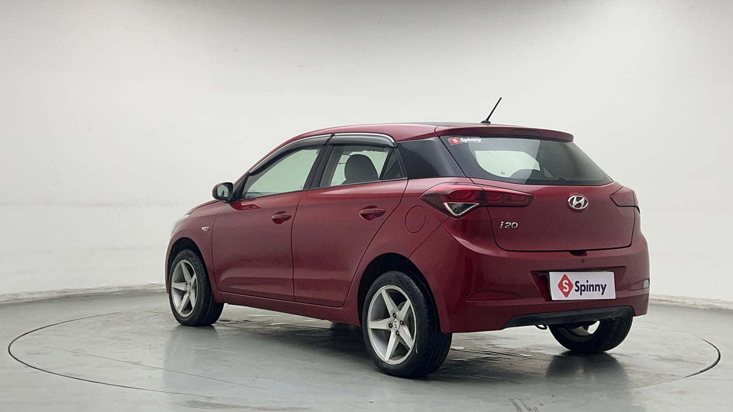 Used 2018 Hyundai Elite i20 Magna Executive 1.2 Petrol Manual exterior LEFT REAR CORNER VIEW
