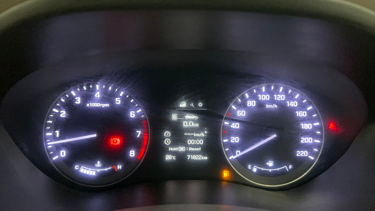 Used 2015 Hyundai Elite i20 Asta 1.2 Petrol Manual interior CLUSTERMETER VIEW