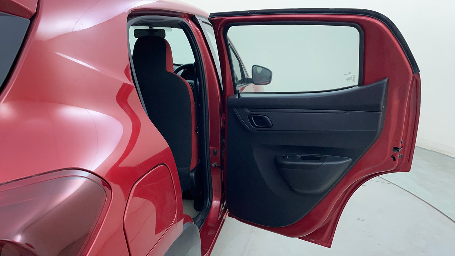 Used 2024 Renault Kwid RXT 1.0L AMT Petrol Automatic interior RIGHT REAR DOOR OPEN VIEW