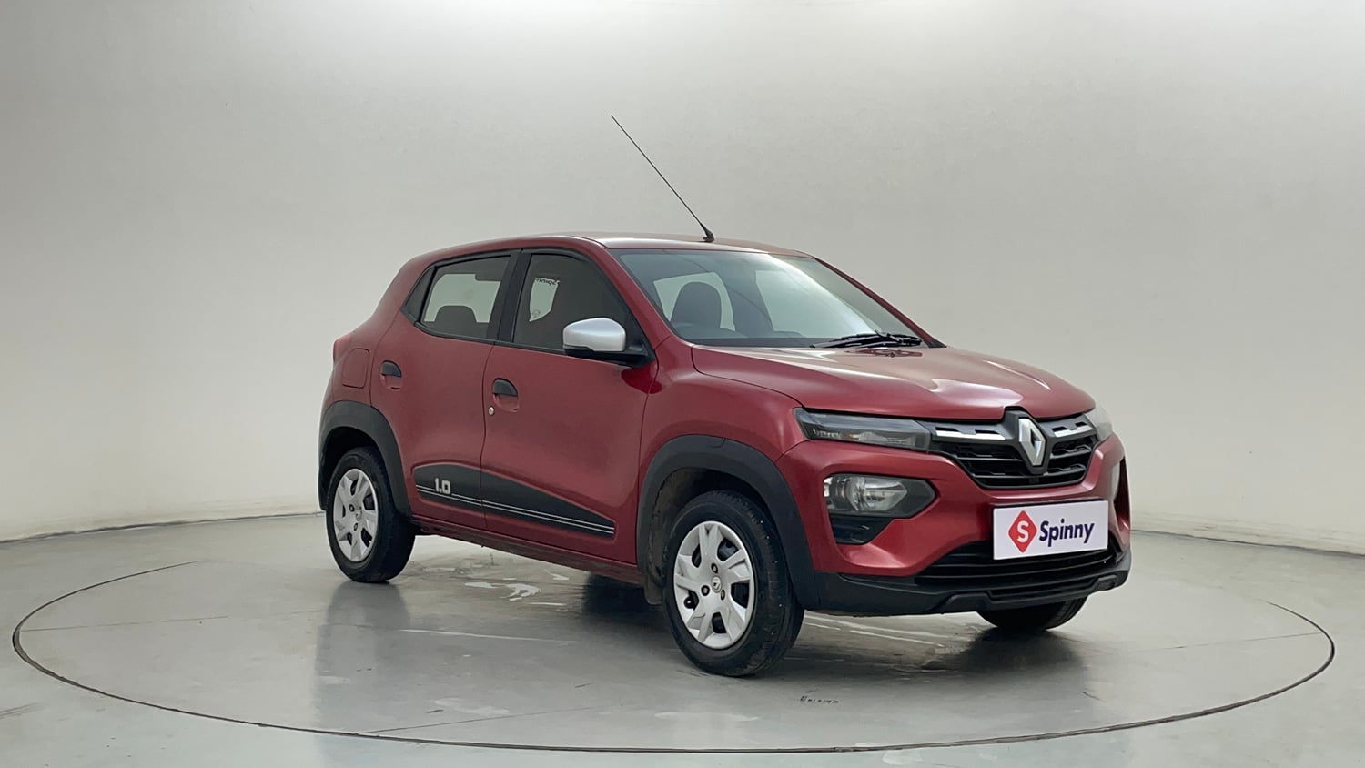 Used 2024 Renault Kwid RXT 1.0L AMT Petrol Automatic exterior RIGHT FRONT CORNER VIEW