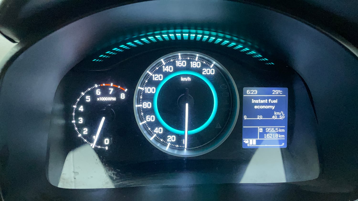 Used 2022 Maruti Suzuki Ignis Alpha 1.2 MT Petrol Manual interior CLUSTERMETER VIEW