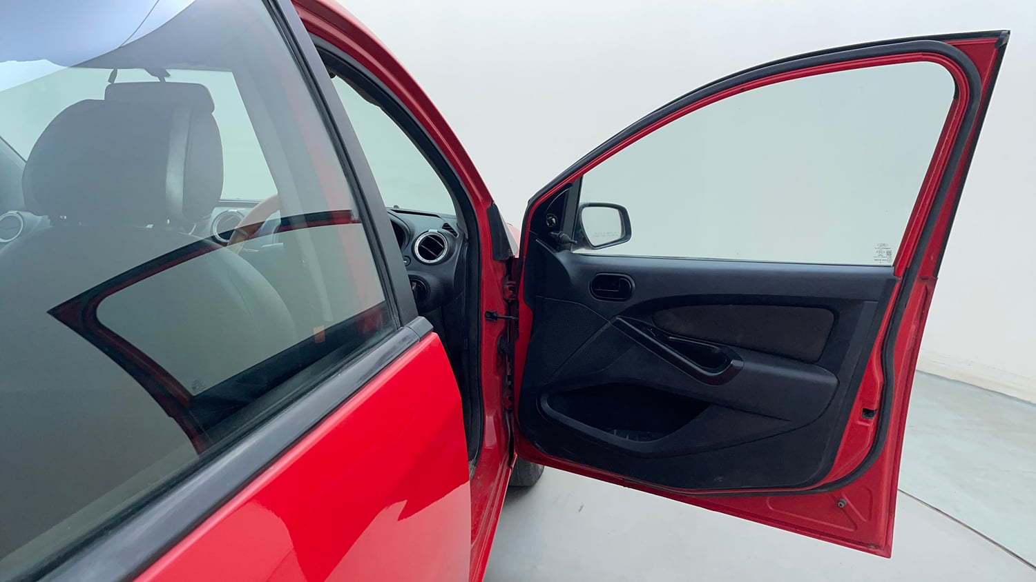Used 2012 Ford Figo Duratorq Diesel EXI 1.4 Diesel Manual interior RIGHT FRONT DOOR OPEN VIEW