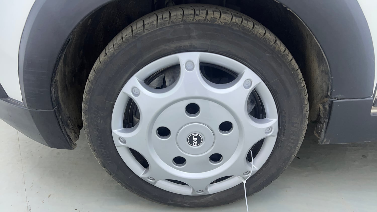 Used 2021 Tata Tiago NRG XZ MT Petrol Manual tyres LEFT FRONT TYRE RIM VIEW