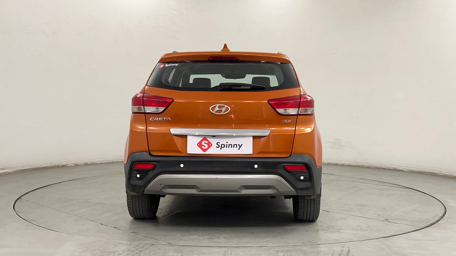 Used 2018 Hyundai Creta SX 1.6 AT Petrol Petrol Automatic exterior BACK VIEW