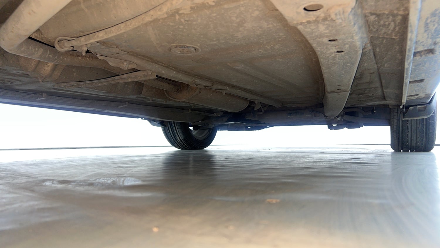 Used 2021 Maruti Suzuki Baleno Zeta Petrol Manual extra REAR RIGHT UNDERBODY VIEW