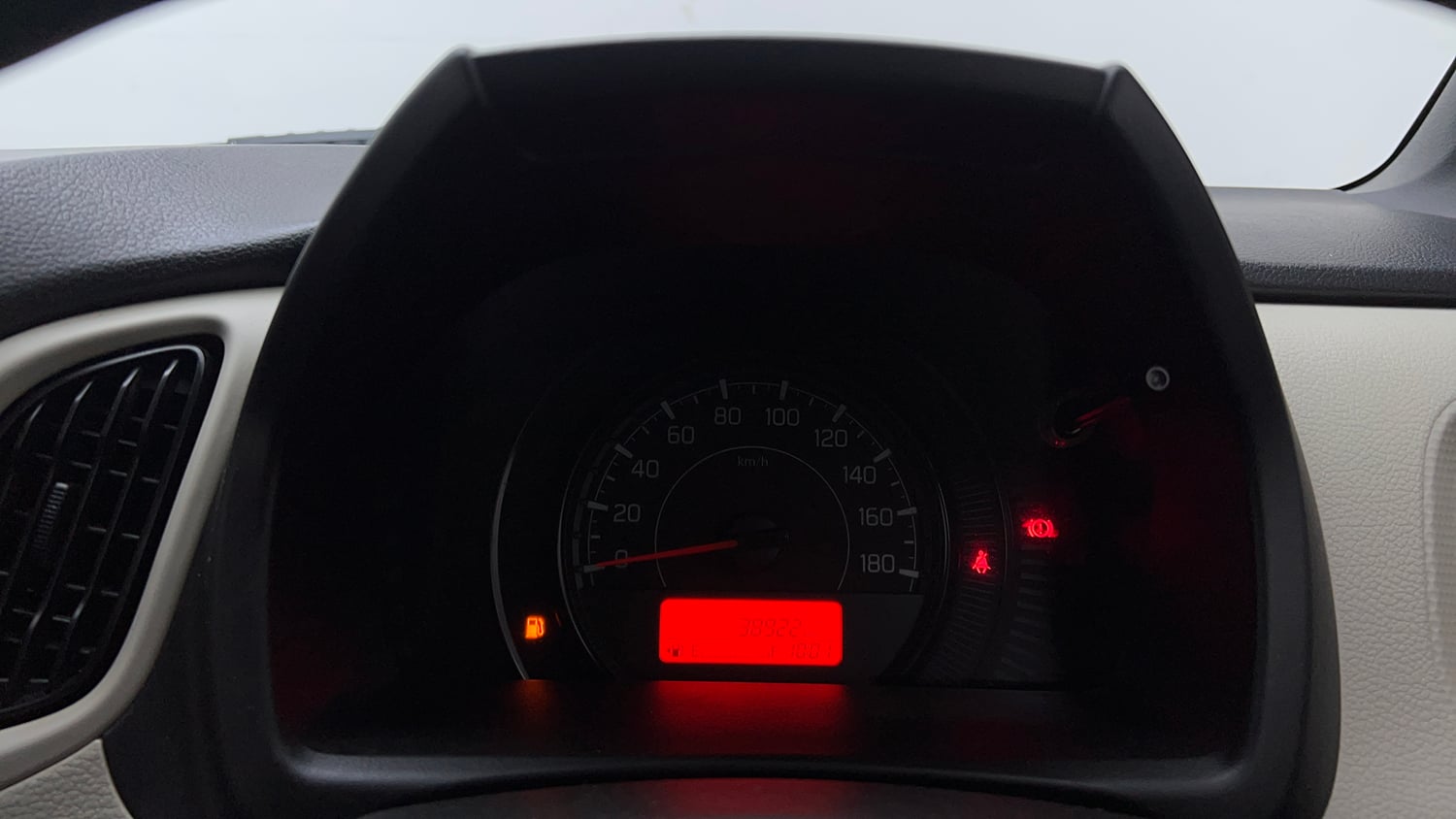 Used 2022 Maruti Suzuki Wagon R 1.0 LXi (O) 1.0 Petrol Manual interior CLUSTERMETER VIEW