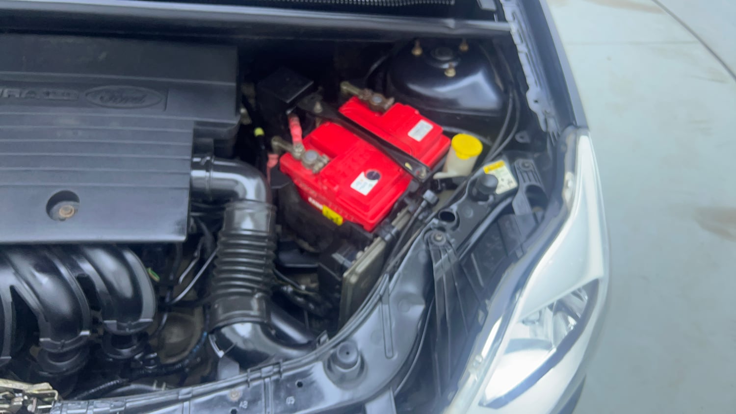 Used 2014 Ford Figo Duratec Petrol ZXI 1.2 Petrol Manual engine ENGINE LEFT SIDE VIEW