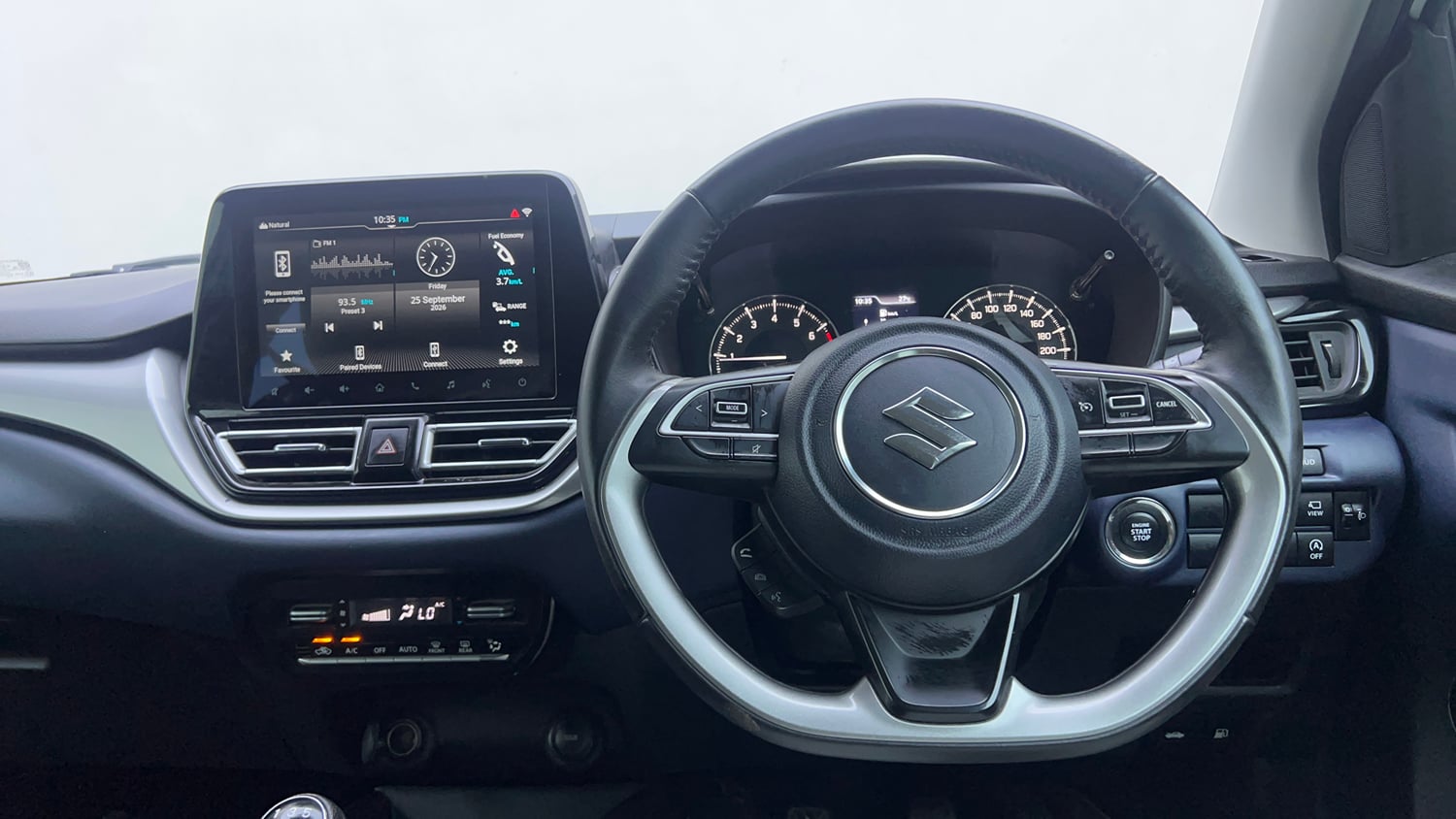 Used 2023 Maruti Suzuki Baleno Alpha MT Petrol Manual interior STEERING VIEW