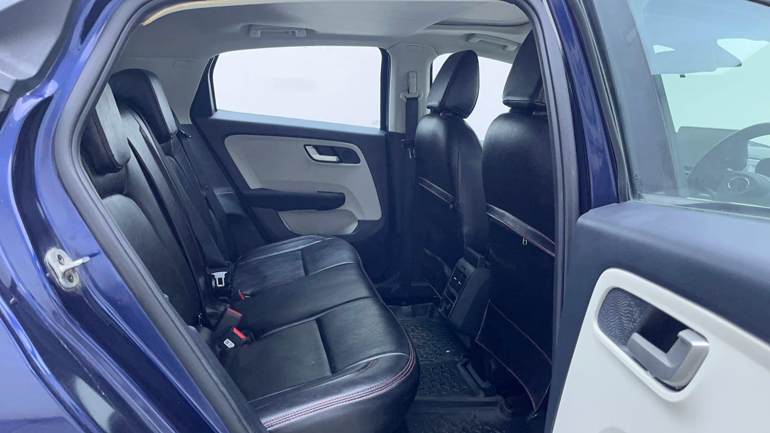 Used 2024 Tata Altroz XZA Plus (S) Lux Petrol Petrol Automatic interior RIGHT SIDE REAR DOOR CABIN VIEW
