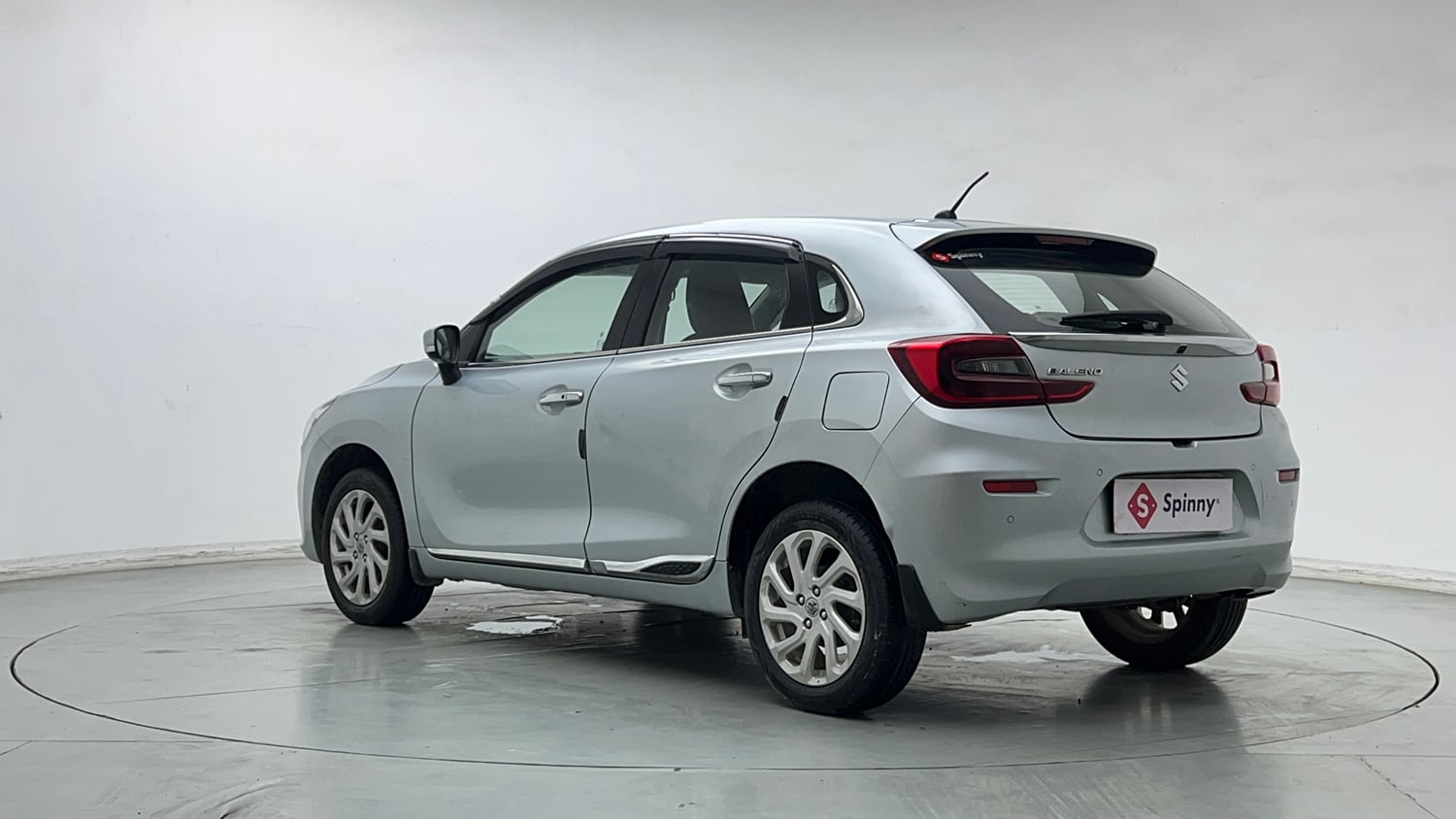Used 2024 Maruti Suzuki Baleno Zeta MT Petrol Manual exterior LEFT REAR CORNER VIEW
