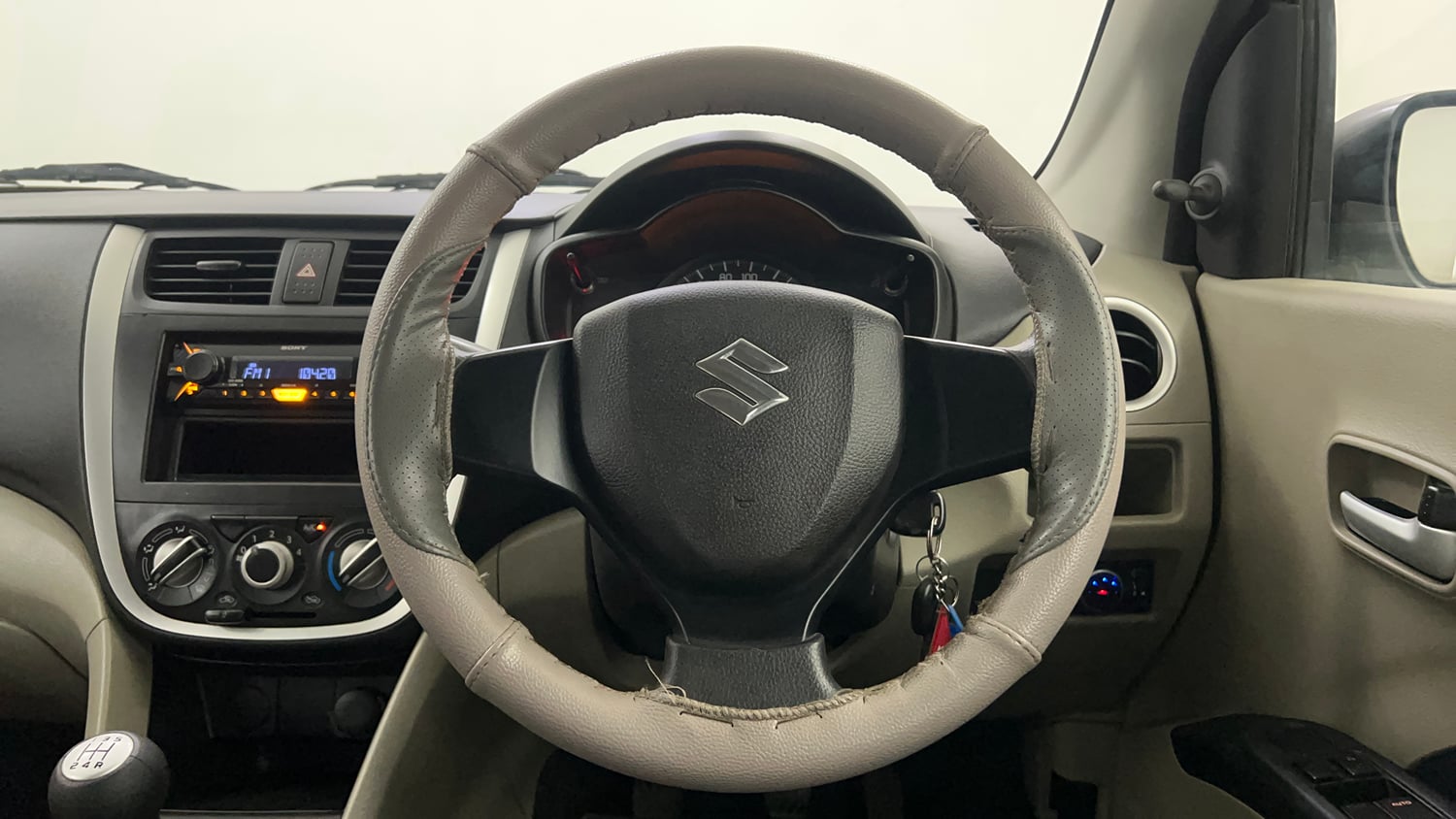 Used 2017 Maruti Suzuki Celerio VXI  CNG (Outside Fitted) Cng Manual interior STEERING VIEW