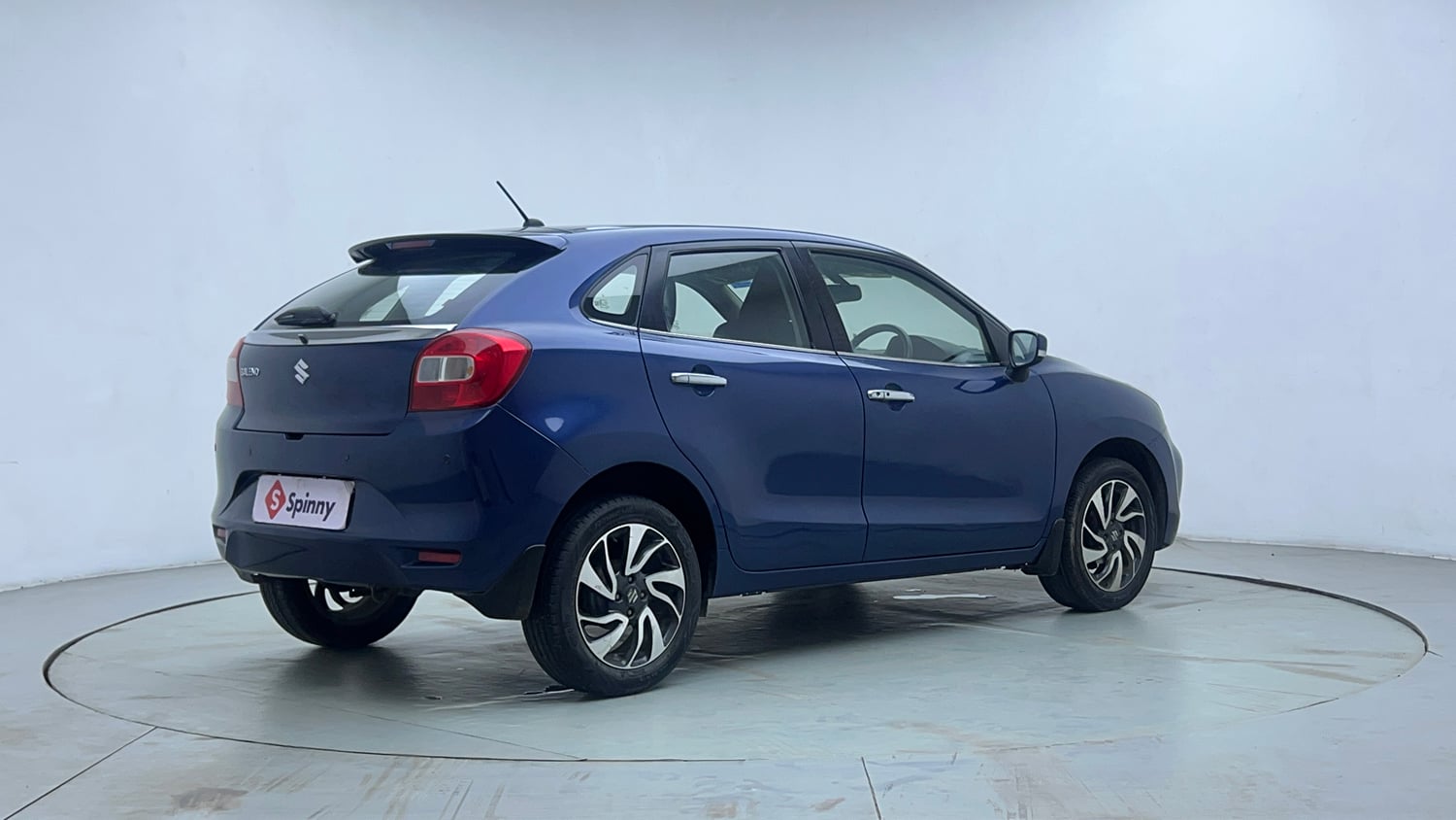 Used 2021 Maruti Suzuki Baleno Zeta Petrol Manual exterior RIGHT REAR CORNER VIEW