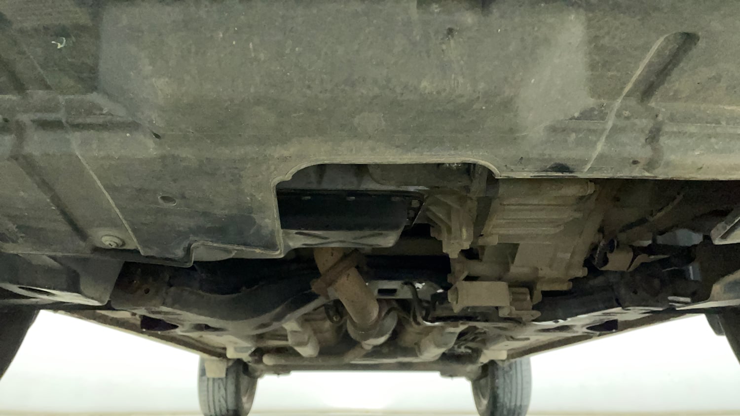 Used 2021 Tata Nexon XZA Plus Diesel Diesel Automatic extra FRONT LEFT UNDERBODY VIEW