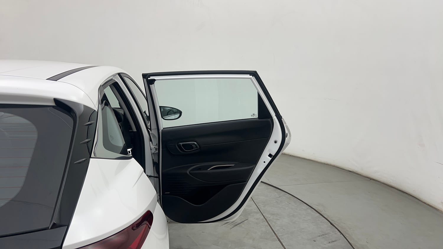 Used 2023 Hyundai New i20 Asta (O) 1.0 Turbo DCT Petrol Automatic interior RIGHT REAR DOOR OPEN VIEW