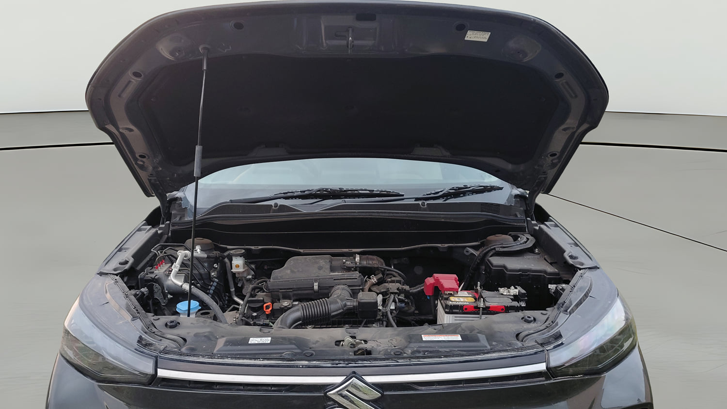 Used 2026 Maruti Suzuki Victoris ZXI+ (O) AT 2W (ADAS) Petrol Automatic engine ENGINE & BONNET OPEN FRONT VIEW