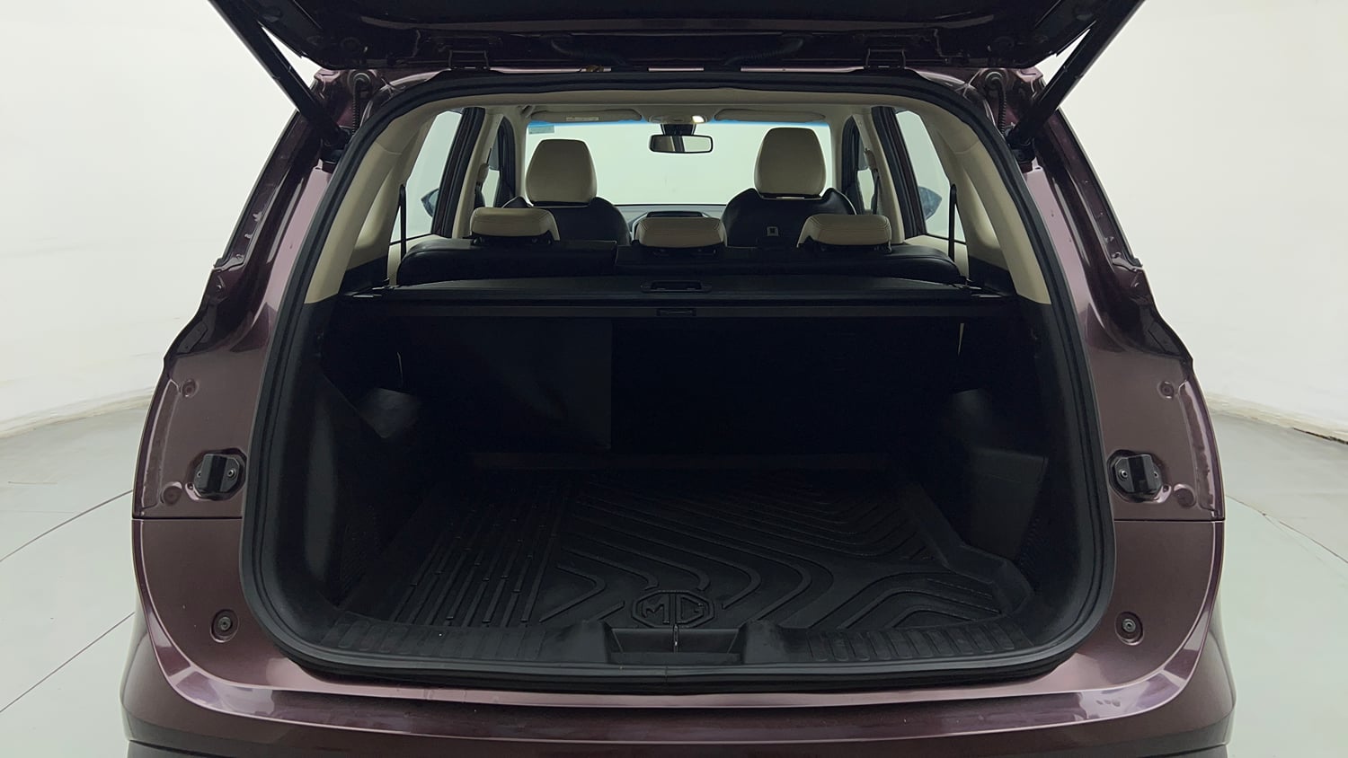 Used 2021 MG Motors Hector Sharp 1.5 Petrol CVT Petrol Automatic interior DICKY INSIDE VIEW