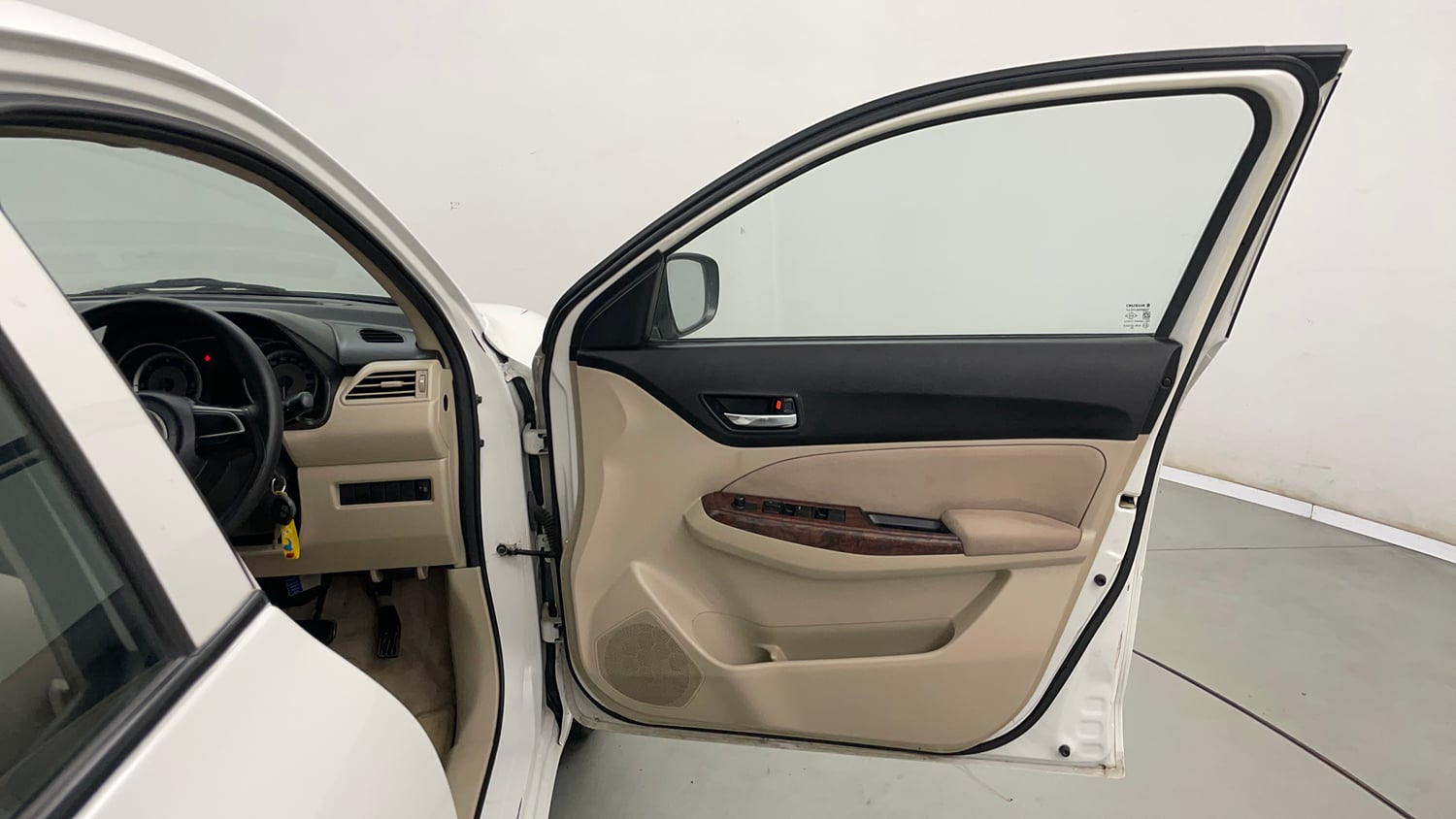 Used 2018 Maruti Suzuki Dzire VDi AMT Diesel Automatic interior RIGHT FRONT DOOR OPEN VIEW