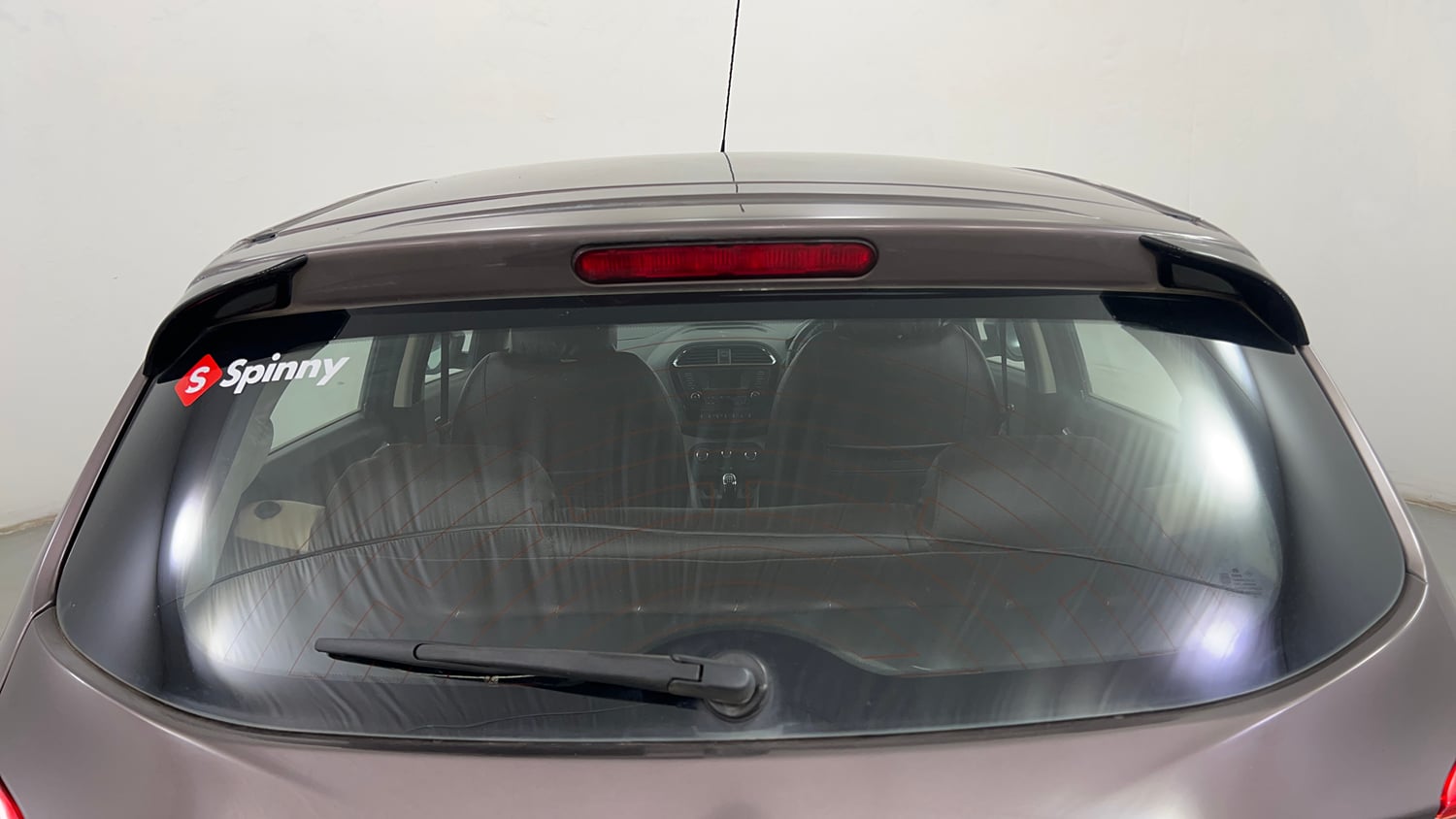 Used 2017 Tata Tiago Revotron XZ Petrol Manual exterior BACK WINDSHIELD VIEW