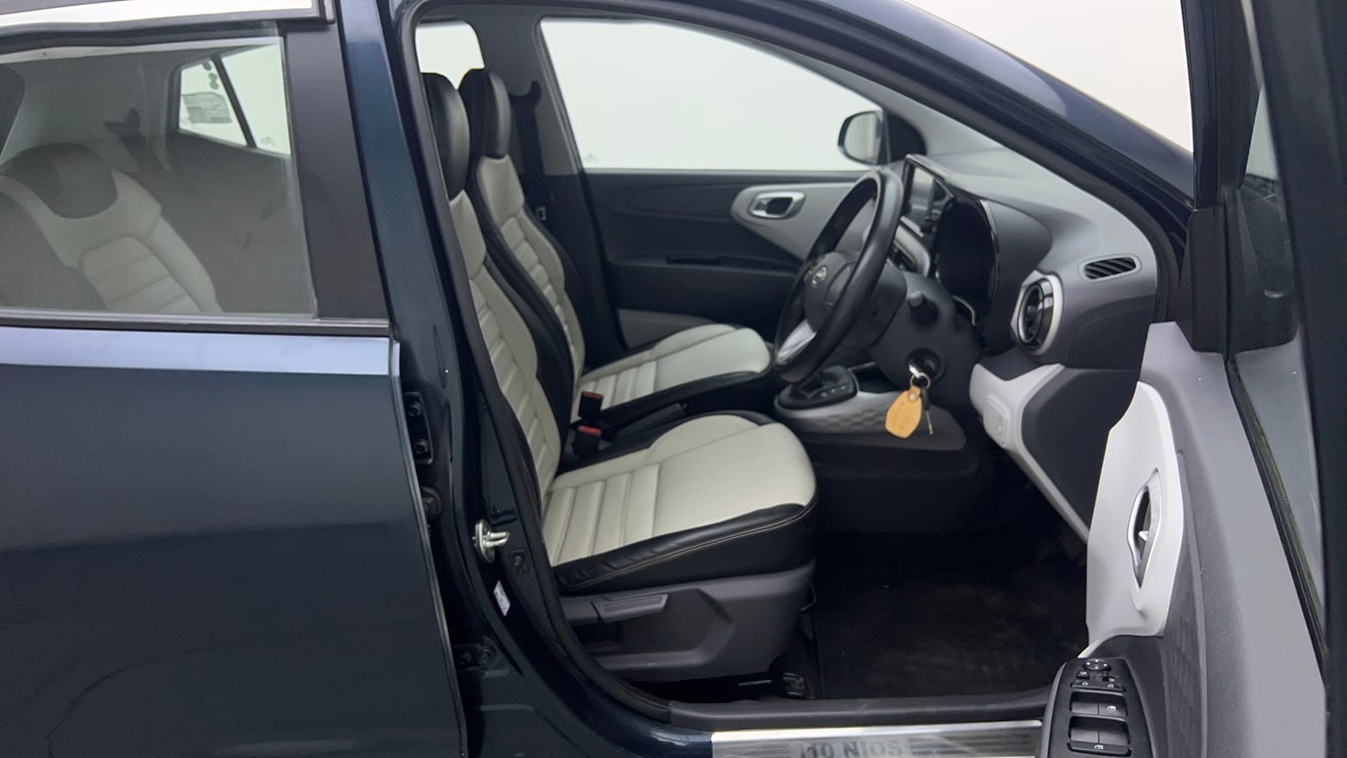 Used 2023 Hyundai Grand i10 Nios Sportz AMT 1.2 Kappa VTVT Petrol Automatic interior RIGHT SIDE FRONT DOOR CABIN VIEW