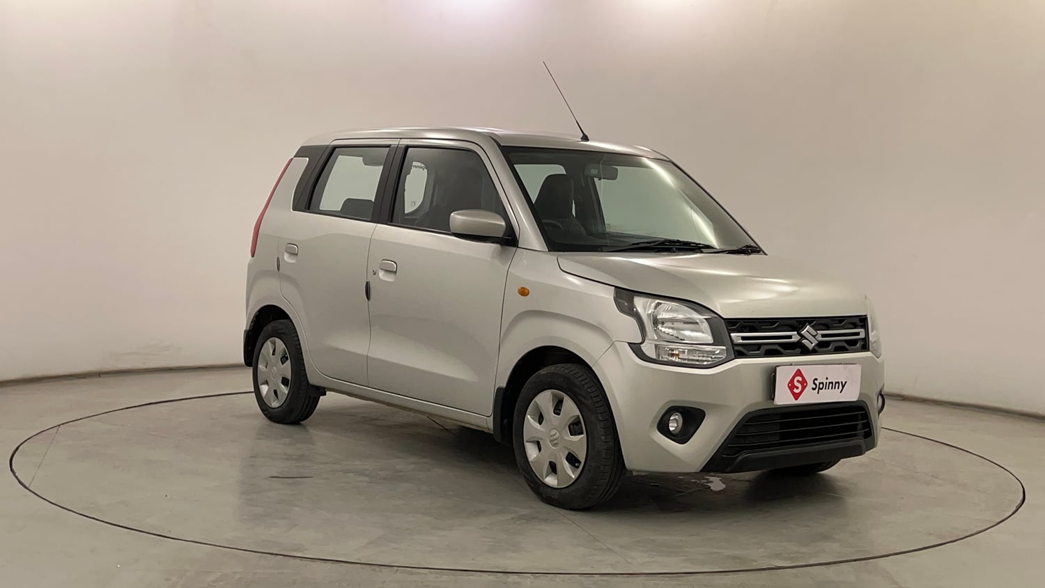 Used 2019 Maruti Suzuki Wagon R VXi 1.2 Petrol Manual exterior RIGHT FRONT CORNER VIEW