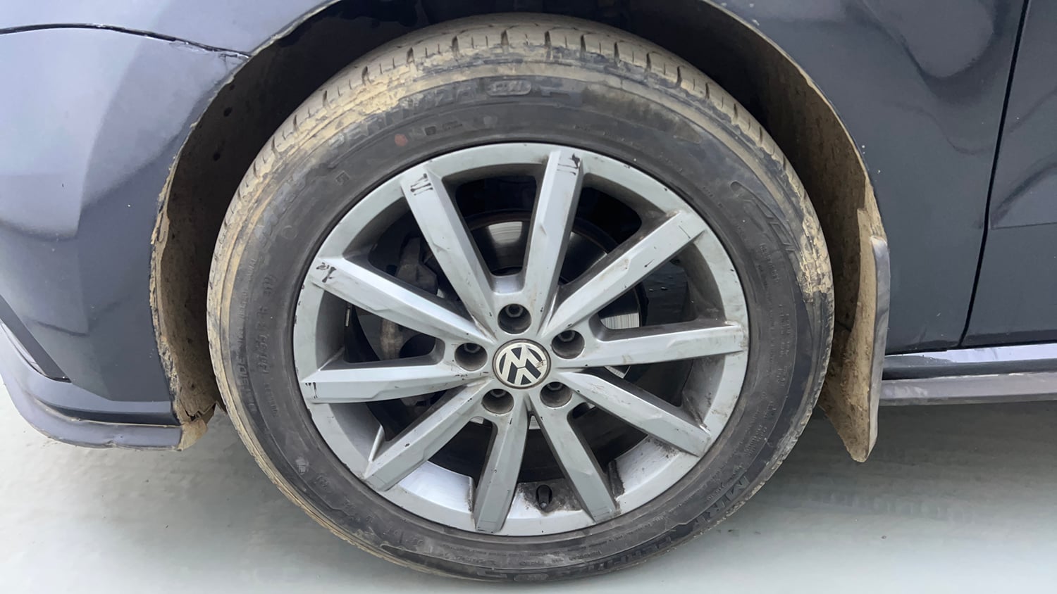 Used 2021 Volkswagen Polo GT Petrol Automatic tyres LEFT FRONT TYRE RIM VIEW