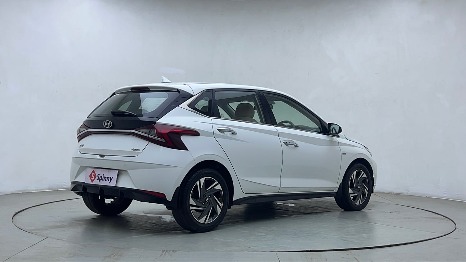 Used 2021 Hyundai New i20 Asta (O) 1.0 Turbo DCT Petrol Automatic exterior RIGHT REAR CORNER VIEW