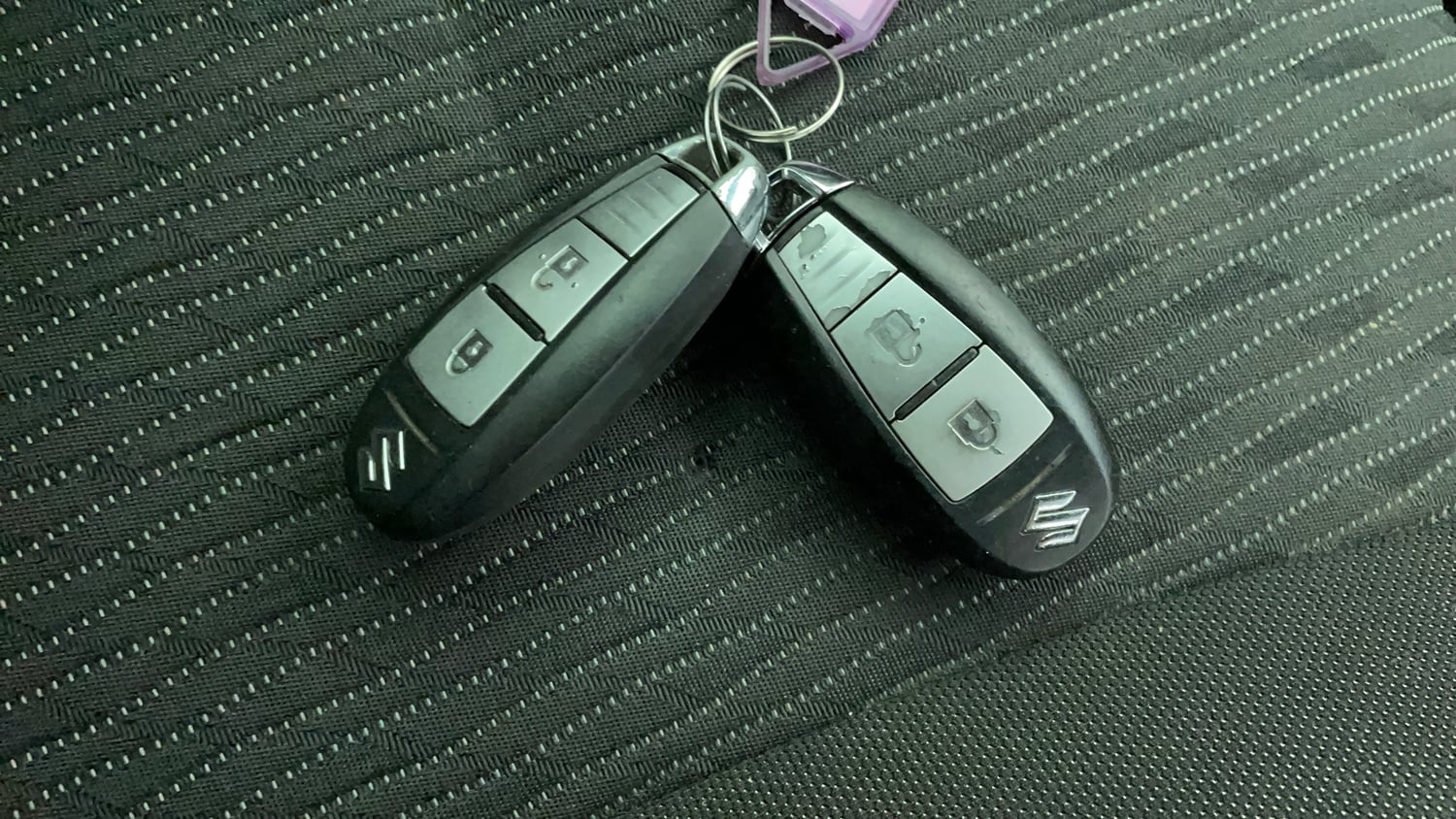 Used 2018 Maruti Suzuki Baleno Zeta 1.2 Petrol Manual extra CAR KEY VIEW