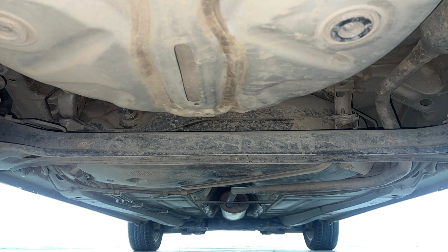 Used 2019 Maruti Suzuki Baleno Zeta Automatic Petrol Automatic extra REAR UNDERBODY VIEW (TAKEN FROM REAR)