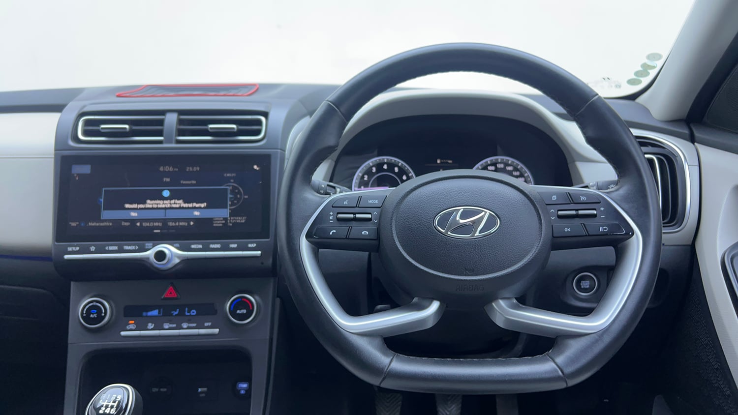 Used 2022 Hyundai Creta SX 1.5 Petrol Petrol Manual interior STEERING VIEW