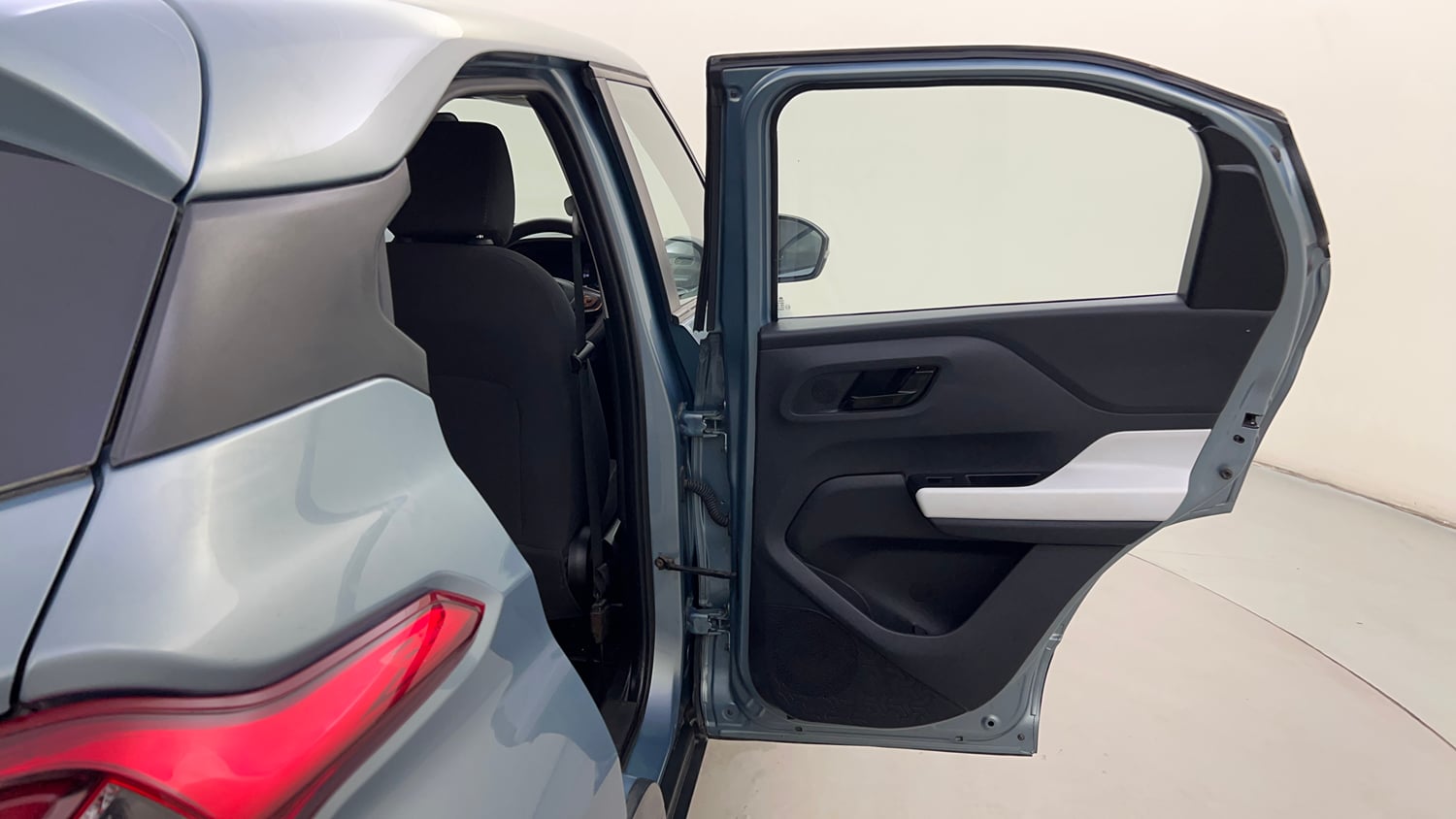 Used 2022 Tata Punch Accomplished AMT Petrol Automatic interior RIGHT REAR DOOR OPEN VIEW