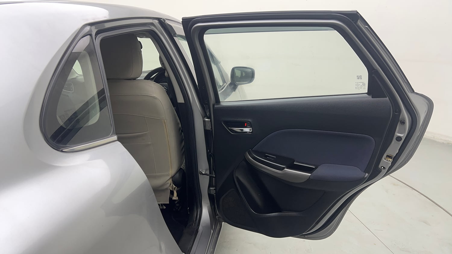 Used 2019 Maruti Suzuki Baleno Zeta Automatic Petrol Automatic interior RIGHT REAR DOOR OPEN VIEW