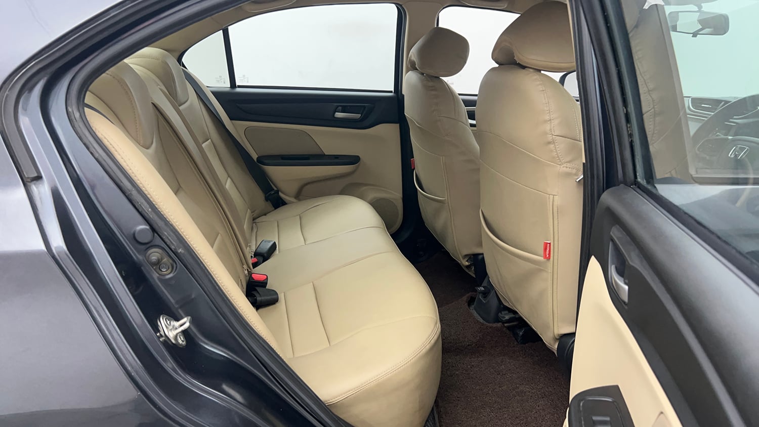 Used 2025 honda Amaze 2nd Generation VX 1.2 Petrol MT Petrol Manual interior RIGHT SIDE REAR DOOR CABIN VIEW
