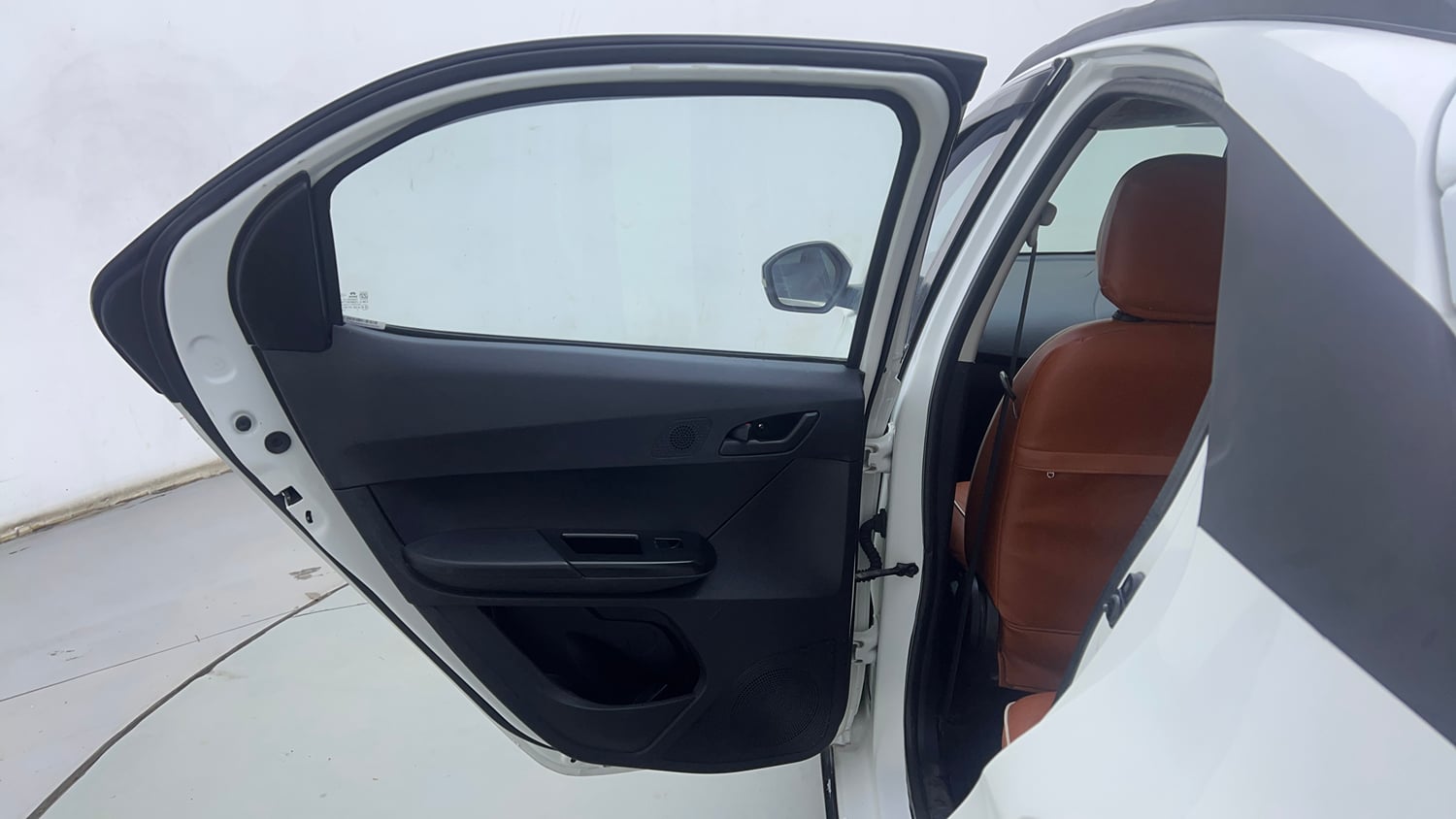 Used 2021 Tata Tiago NRG XZ MT Petrol Manual interior LEFT REAR DOOR OPEN VIEW