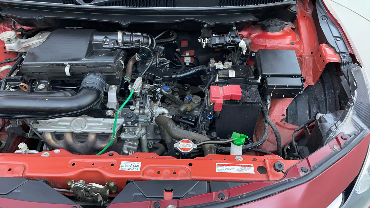 Used 2022 Maruti Suzuki Baleno Alpha MT Petrol Manual engine ENGINE LEFT SIDE VIEW
