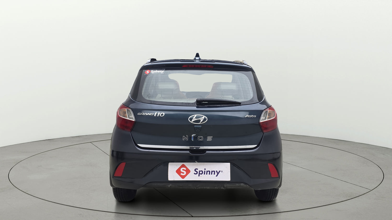 Used 2021 Hyundai Grand i10 Nios Asta 1.2 Kappa VTVT Petrol Manual exterior BACK VIEW