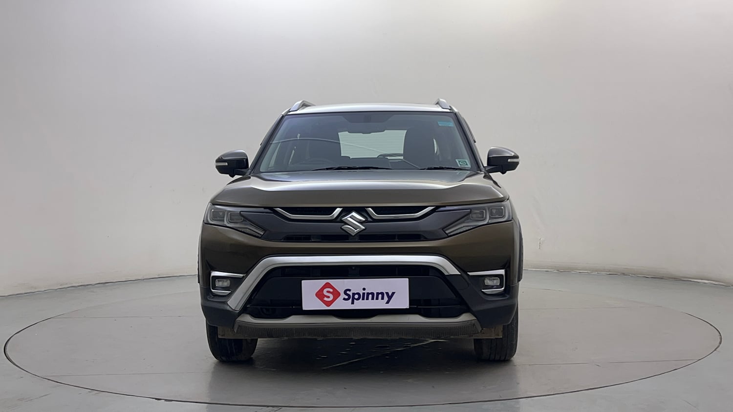 Used 2023 Maruti Suzuki Brezza Zxi Plus Dual Tone Petrol Manual exterior FRONT VIEW