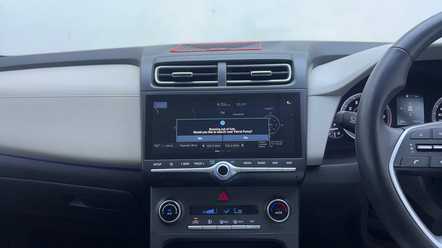 Used 2022 Hyundai Creta SX 1.5 Petrol Petrol Manual interior MUSIC SYSTEM & AC CONTROL VIEW