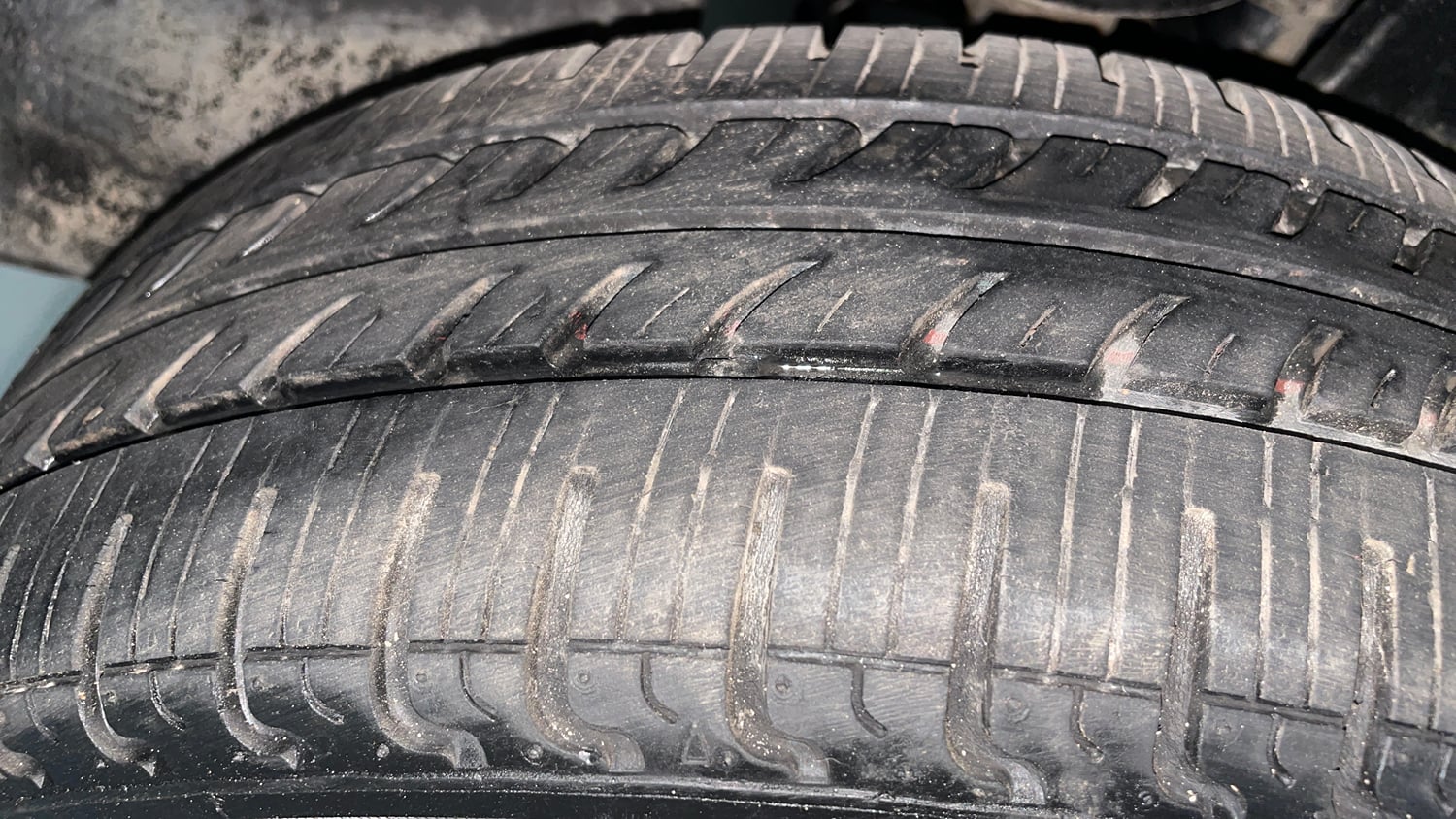 Used 2014 Tata Nano Twist XT Petrol Manual tyres RIGHT REAR TYRE TREAD VIEW