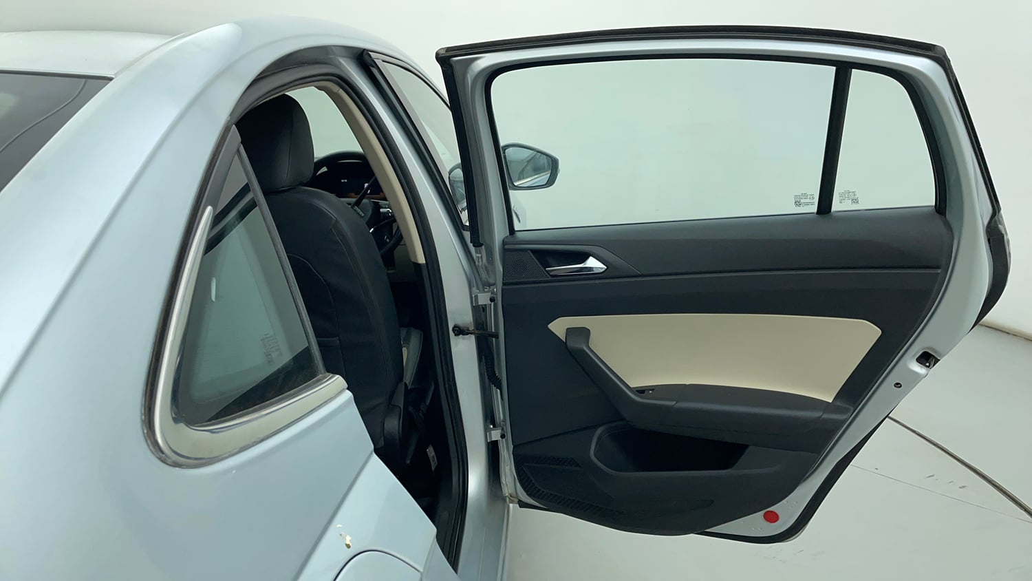 Used 2022 Skoda Slavia Style 1.0L TSI AT Petrol Automatic interior RIGHT REAR DOOR OPEN VIEW