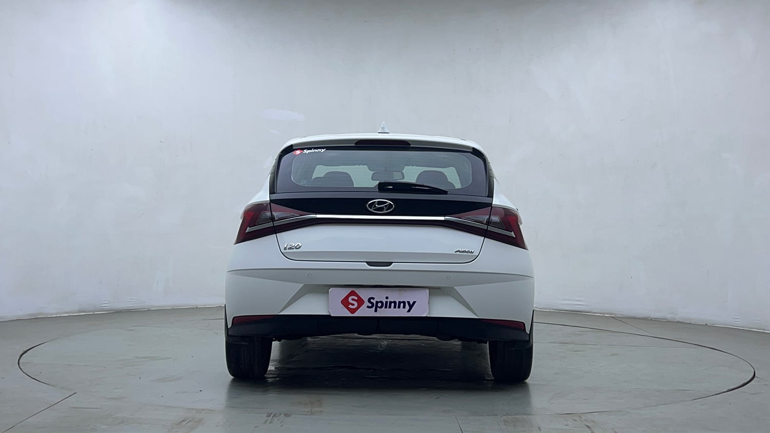 Used 2021 Hyundai New i20 Asta (O) 1.0 Turbo DCT Petrol Automatic exterior BACK VIEW